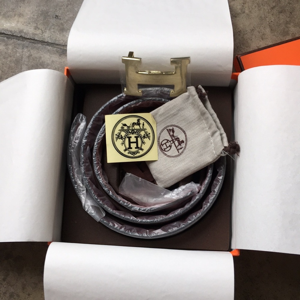 Hermès Belt and buckle size 44/110